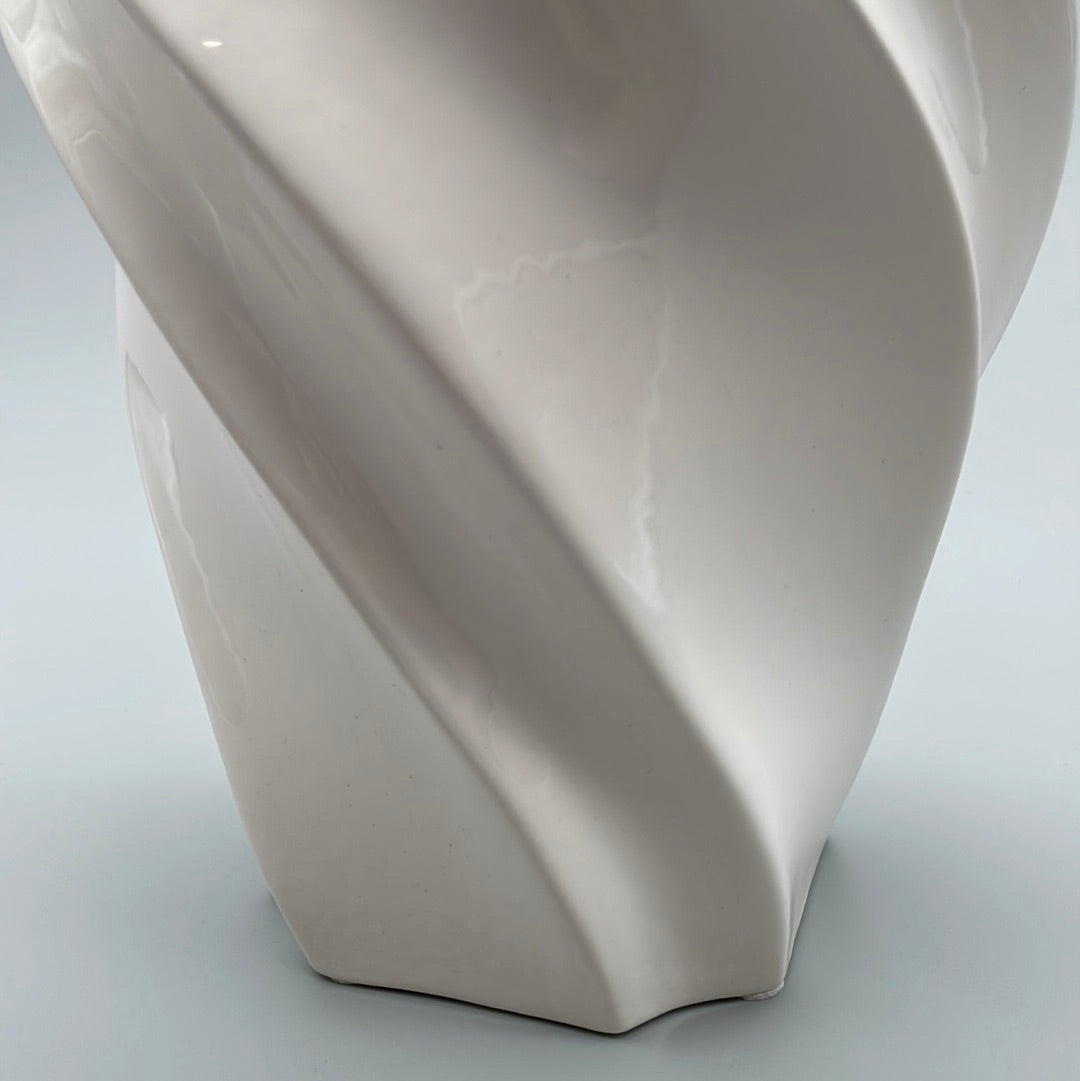 Keramik Vase weiß | Vasen Deko von Wimpelberg