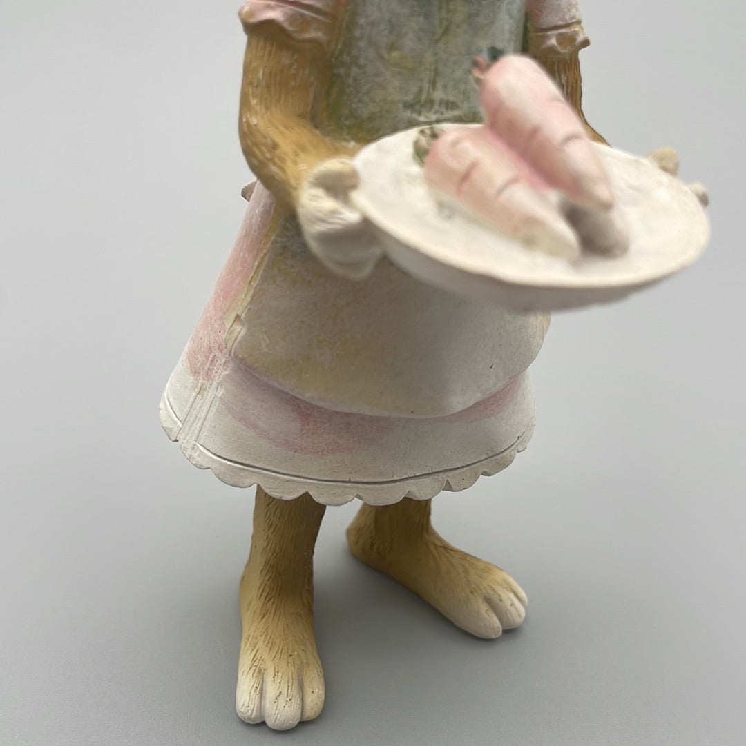 Deko Osterhasenfigur aus Kunststein | Deko für Ostern von Wimpelberg