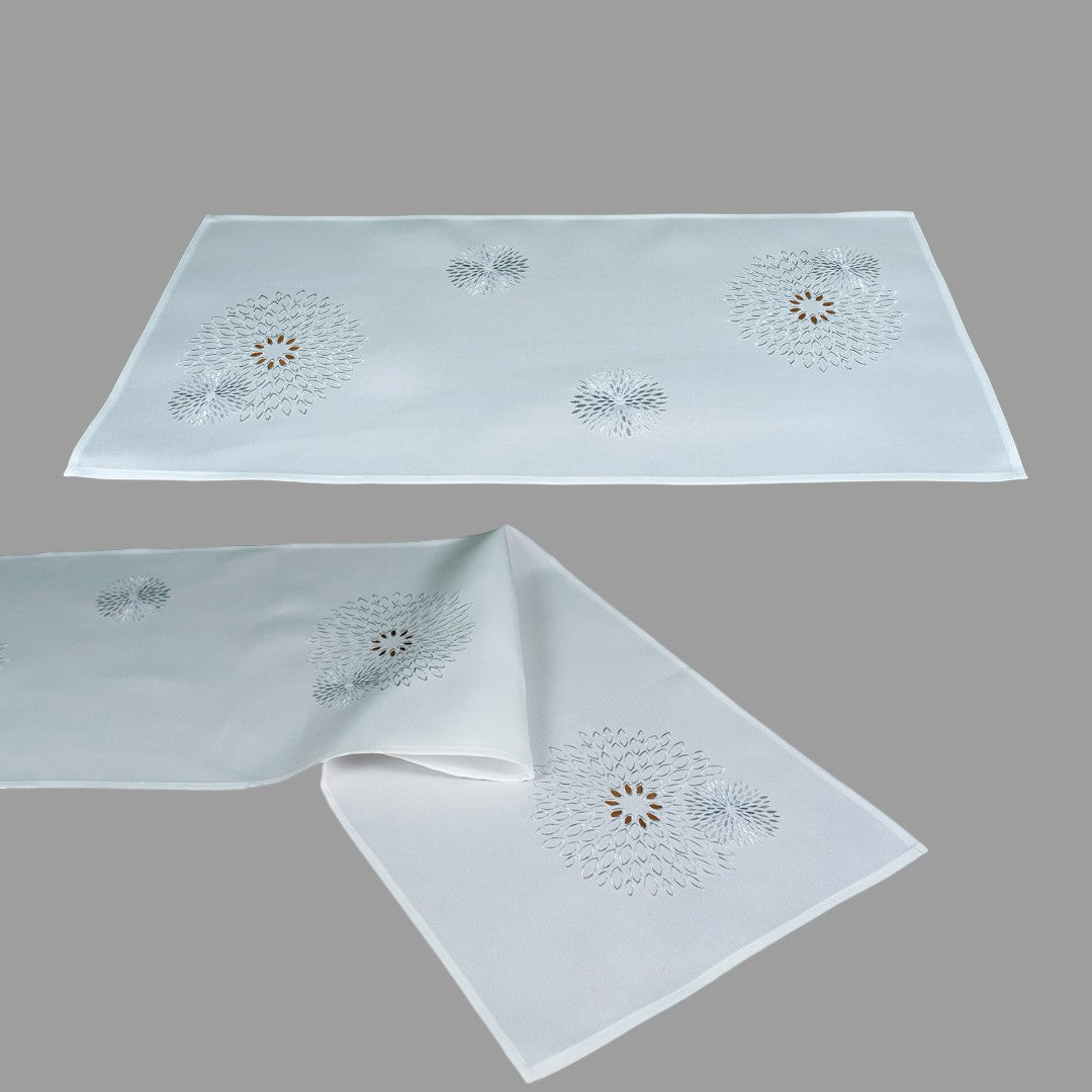 Läufer „Moderne runde Ornamente“ – 40x90 cm | Tischdeko