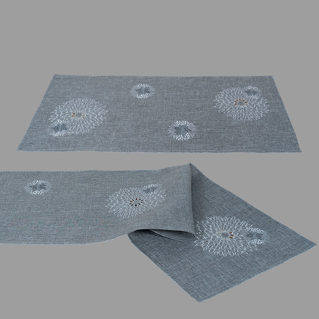 Läufer „Moderne runde Ornamente“ – 40x90 cm | Tischdeko