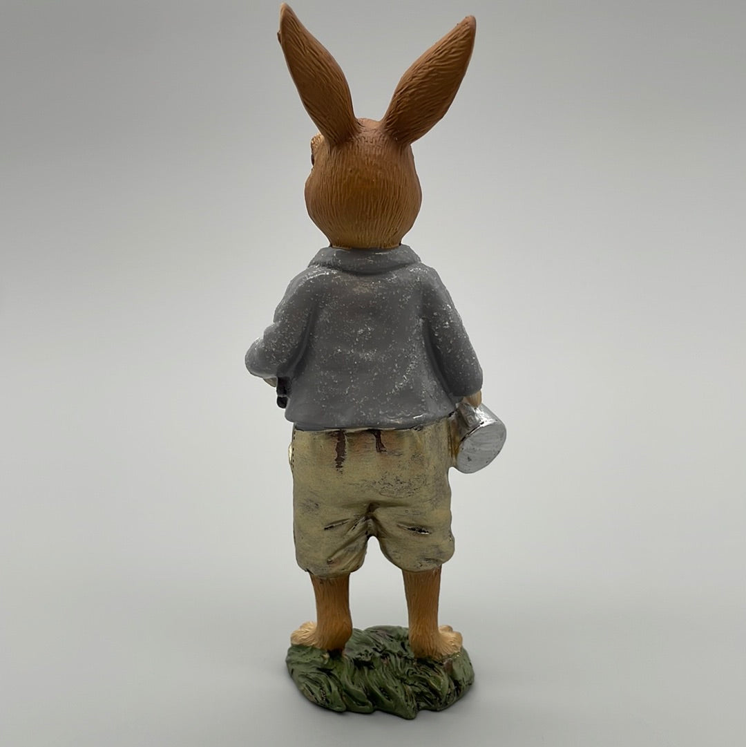 Hasen Deko Figuren Gießkanne und Löffel | Osterdeko von Wimpelberg