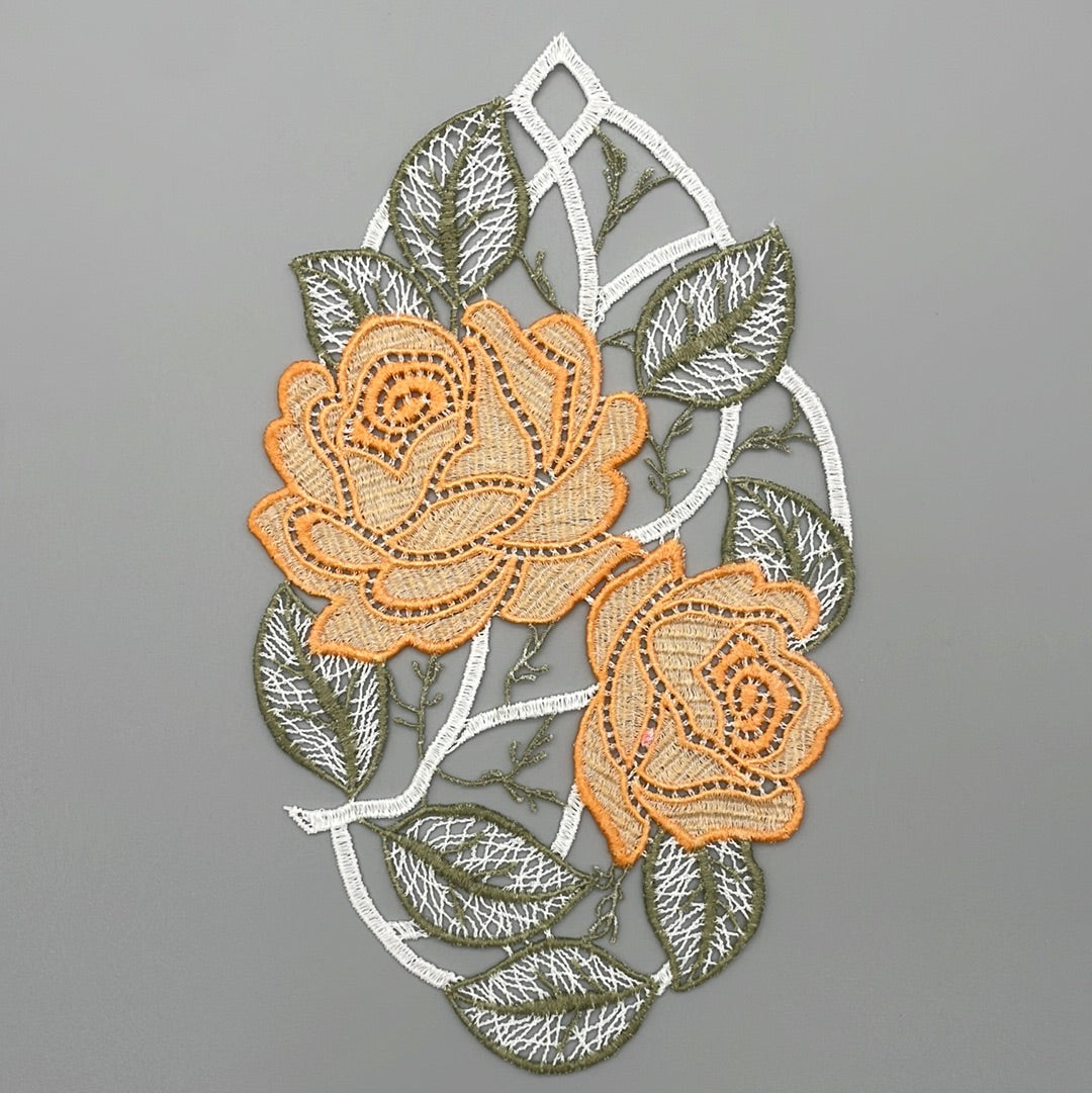 Fensterbild Rosen | Fensterdekoration von Wimpelberg