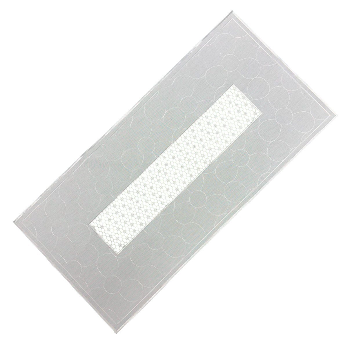 Tischläufer Plauener Spitze Wollweiß – Plauener Spitze | Ganzjahres Deko weiß von Wimpelberg