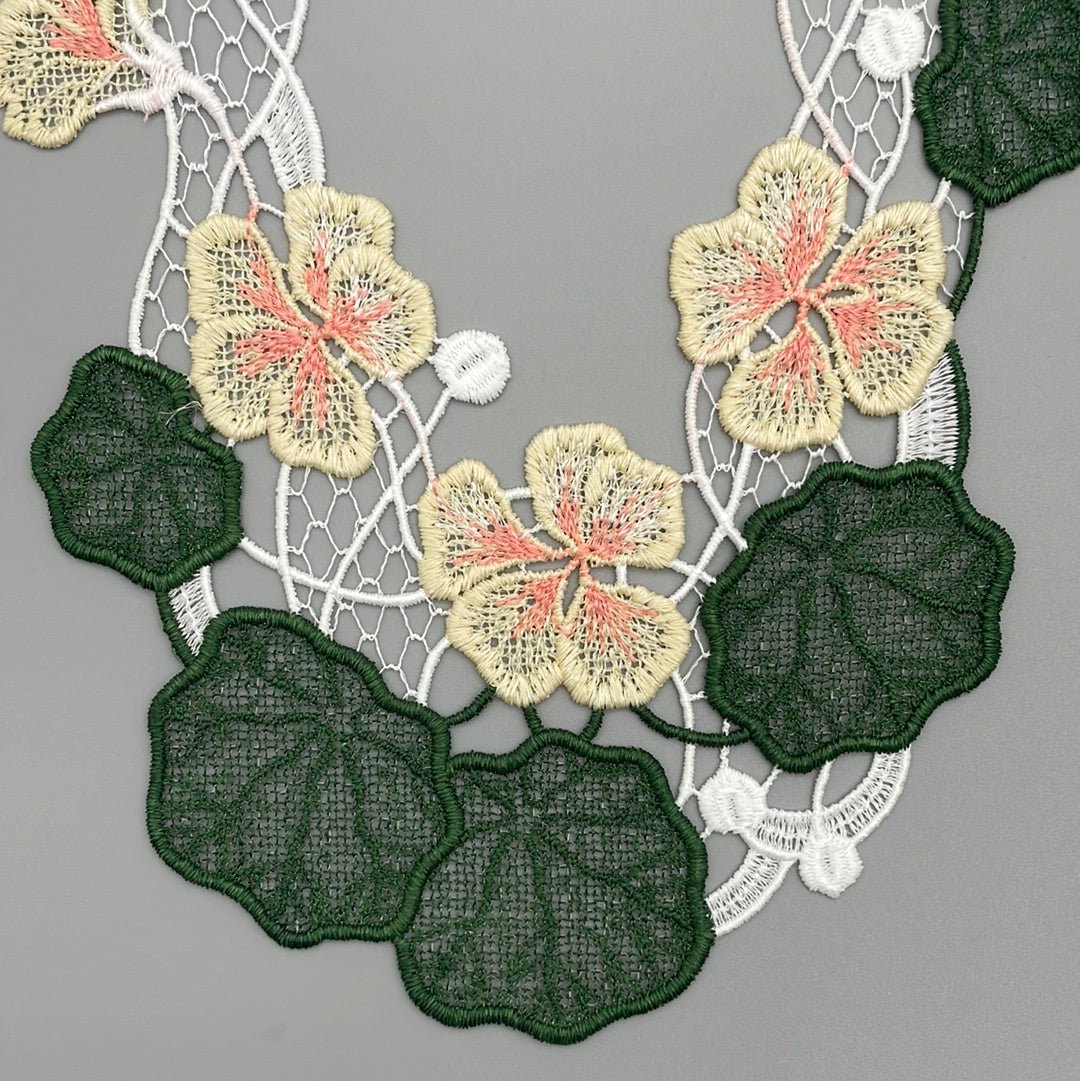 Fensterbild Kapuzienerkresse | Frühlingsdeko von Wimpelberg