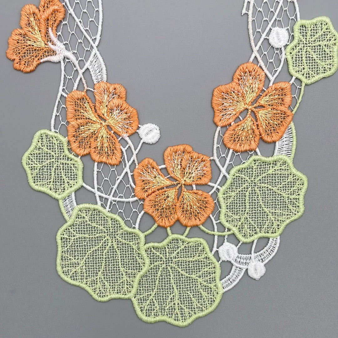 Fensterbild Kapuzienerkresse | Frühlingsdeko von Wimpelberg