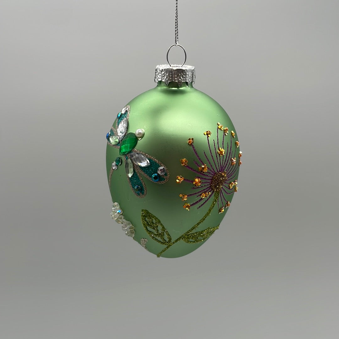 Deko zum aufhängen Ei Blume und Schmetterling | Deko hängend von Wimpelberg