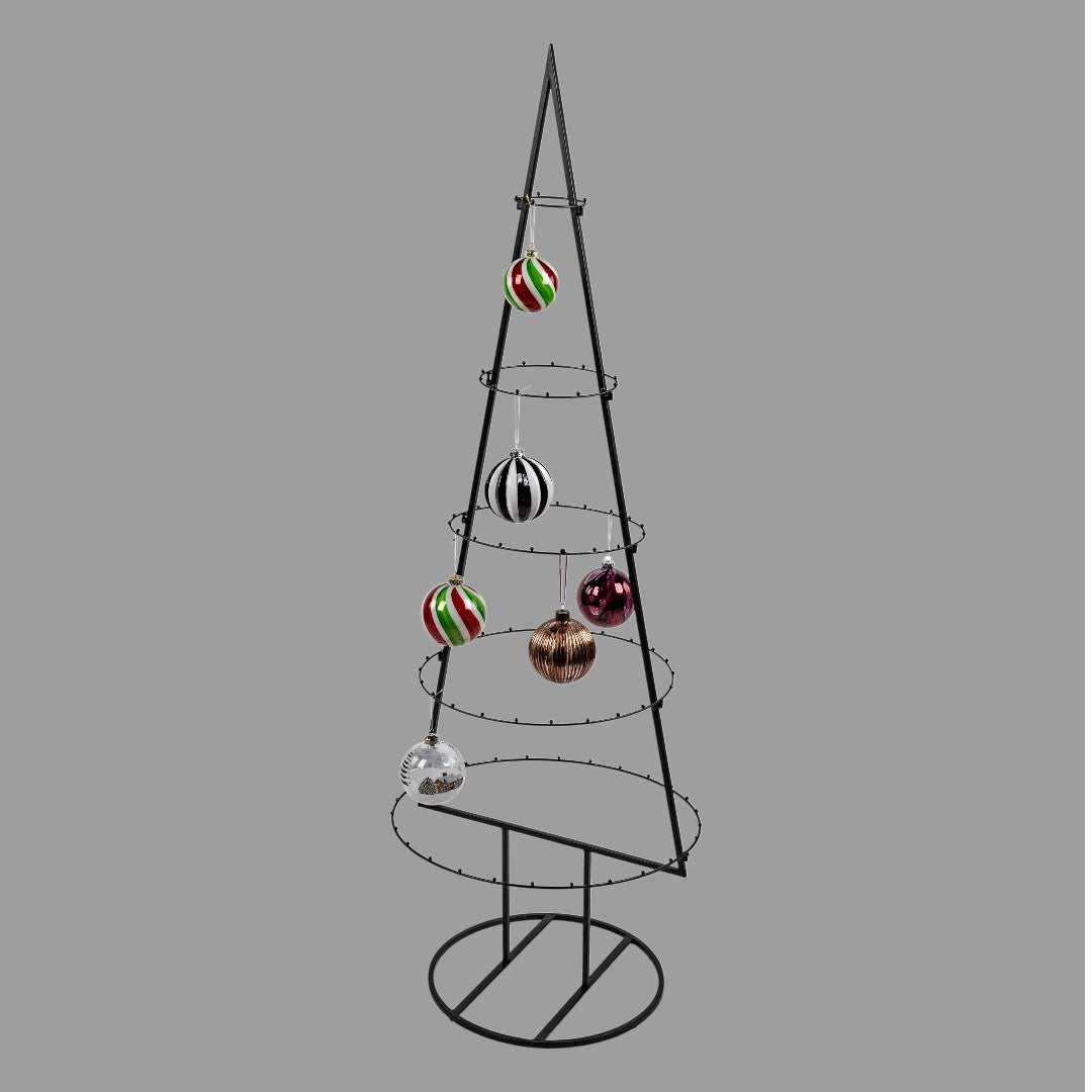 Dekotanne aus Metall – 40x148 cm, schwarz | Formano Weihnachtsdeko