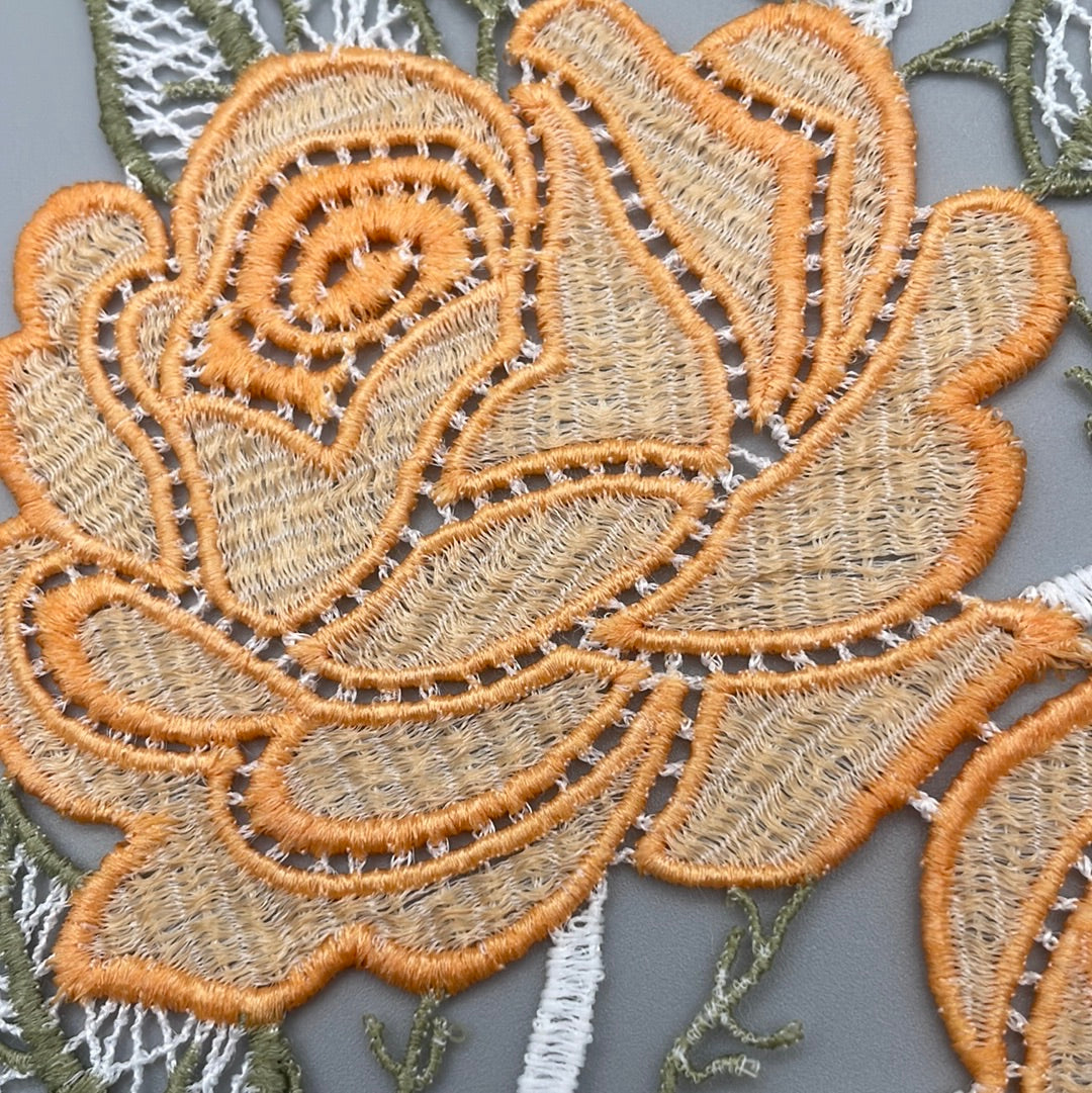 Fensterbild Rosen | Fensterdekoration von Wimpelberg