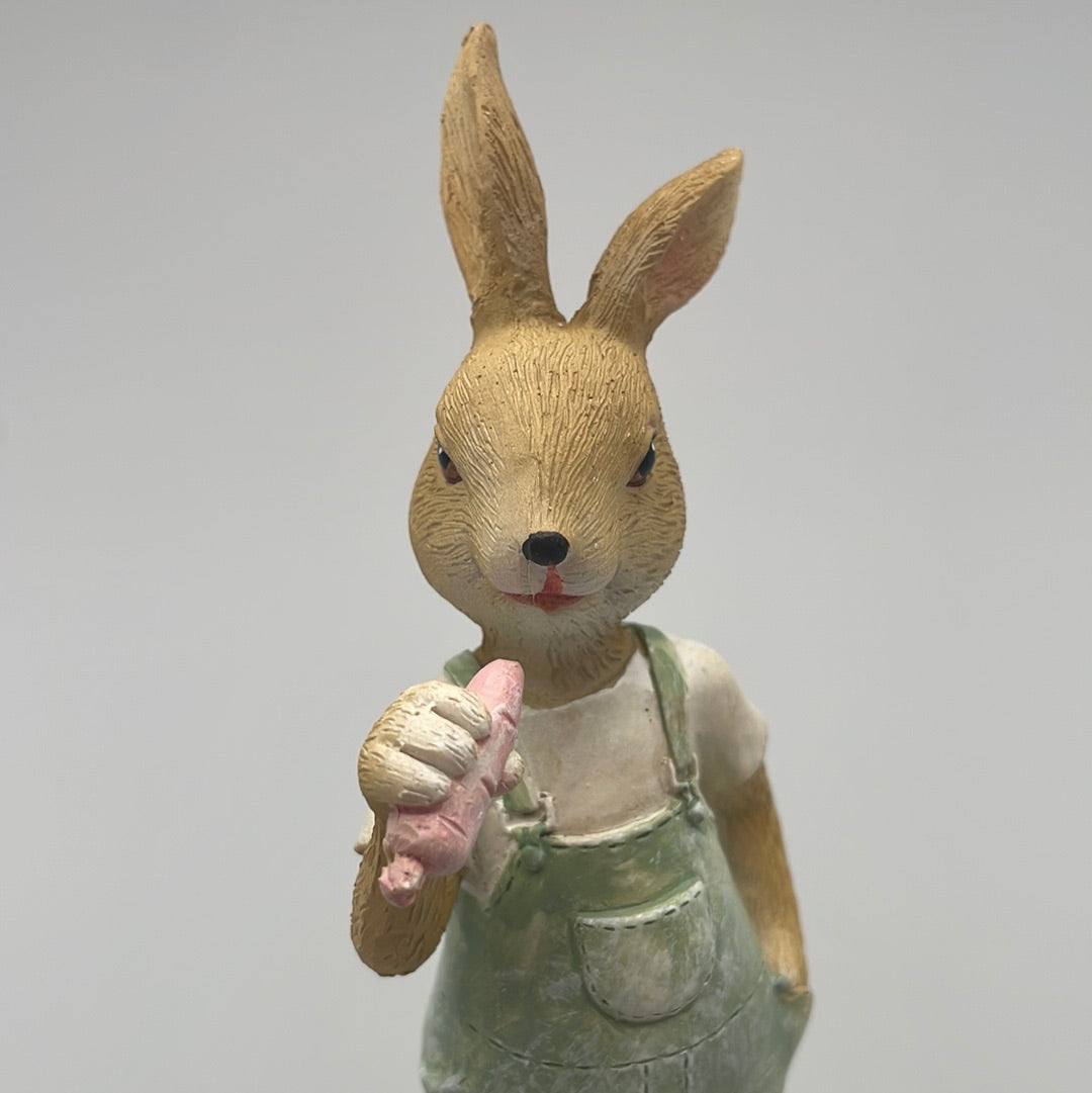 Deko Osterhasenfigur aus Kunststein | Deko für Ostern von Wimpelberg