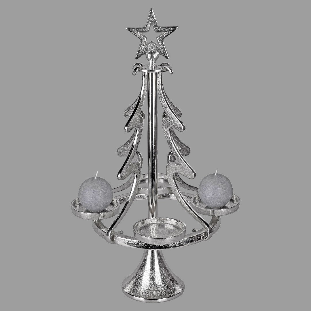 Formano Leuchter „Baum mit Stern“ – 32x54 cm Weihnachtsdeko