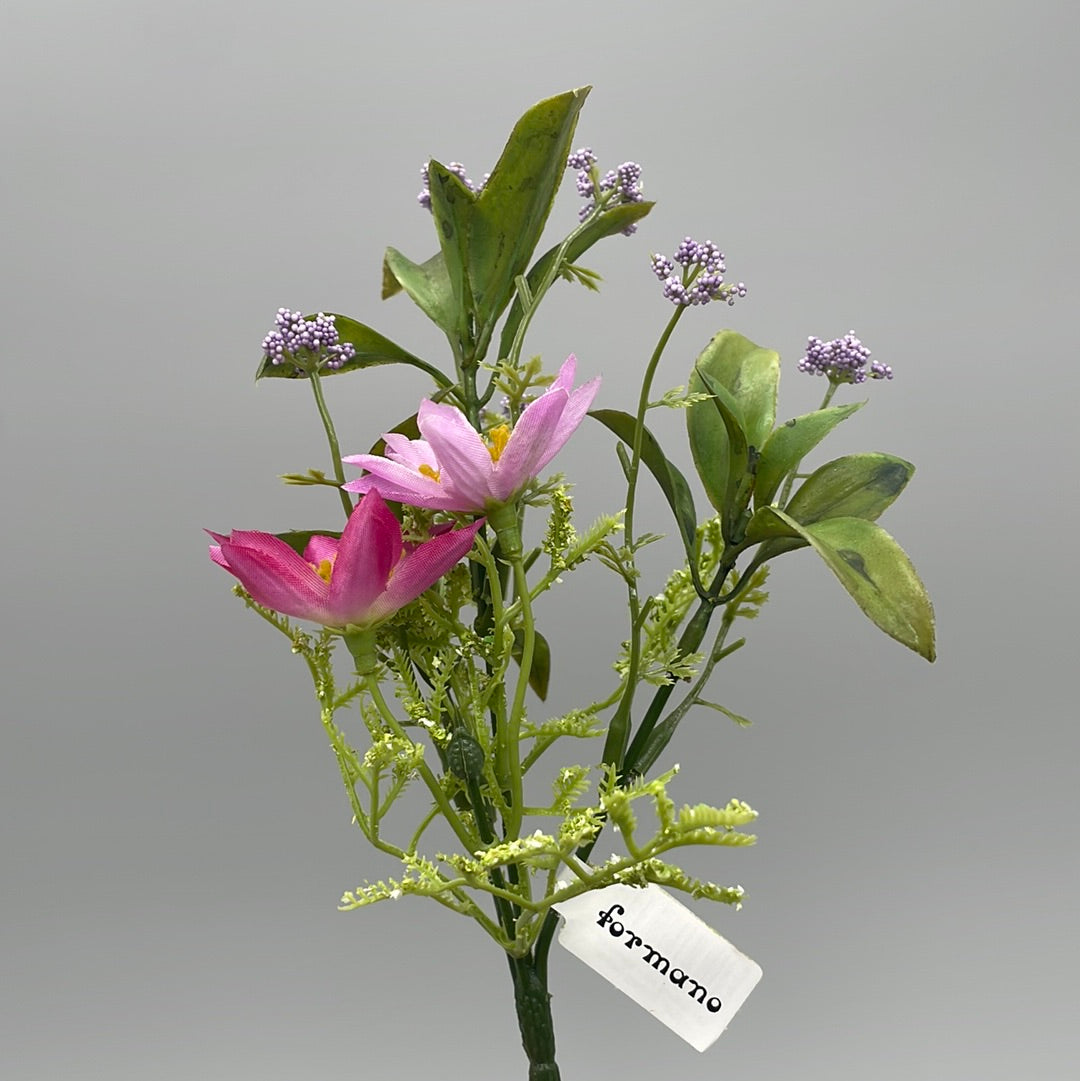 Tischdeko Nigella Lila | Kunstpflanze von Wimpelberg