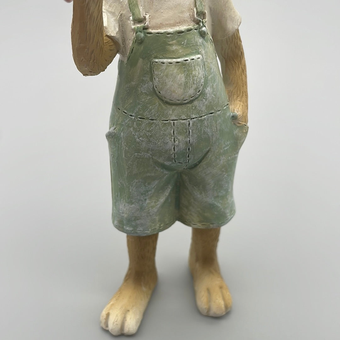 Deko Osterhasenfigur aus Kunststein | Deko für Ostern von Wimpelberg