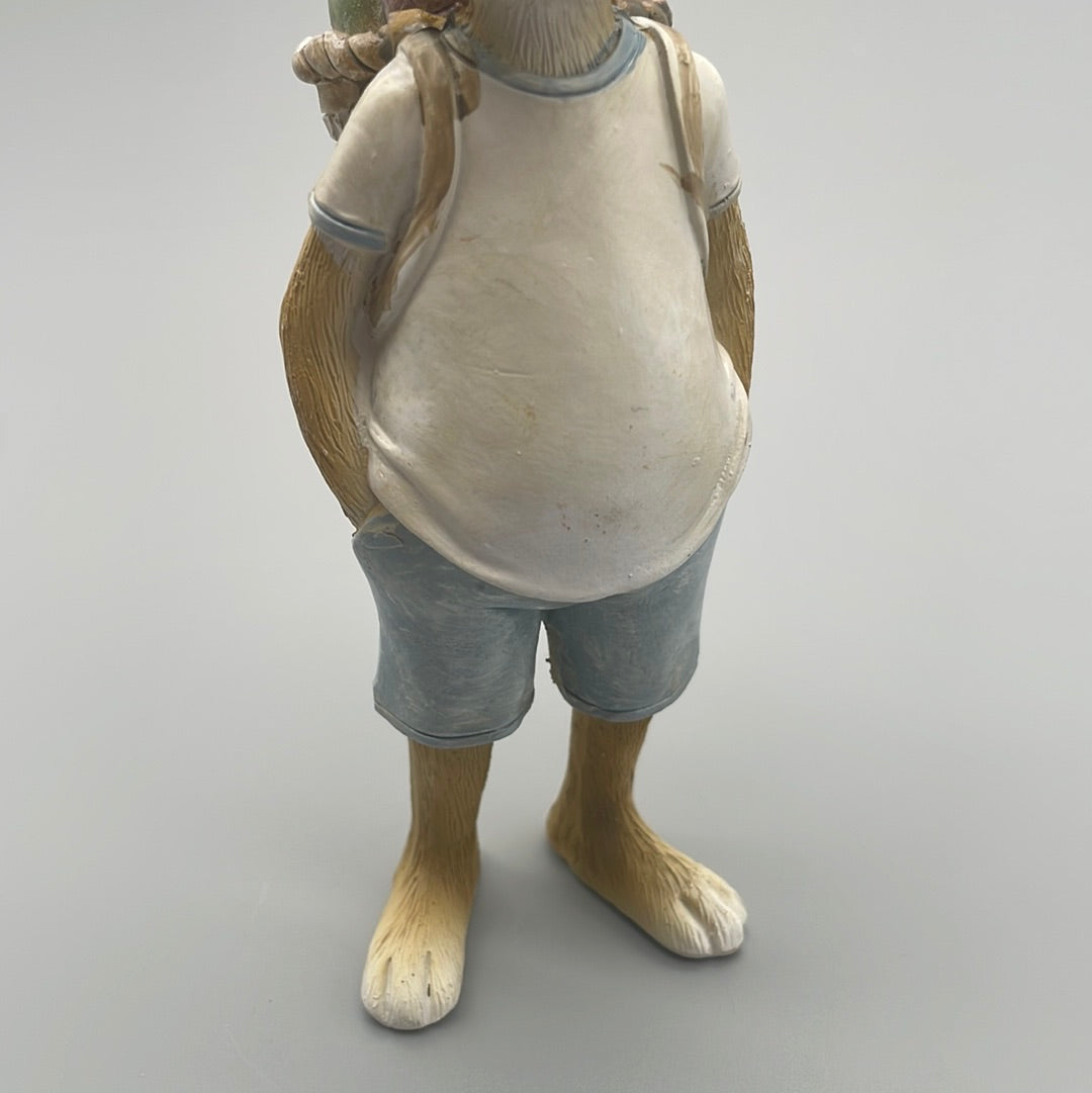 Deko Osterhasenfigur aus Kunststein | Deko für Ostern von Wimpelberg