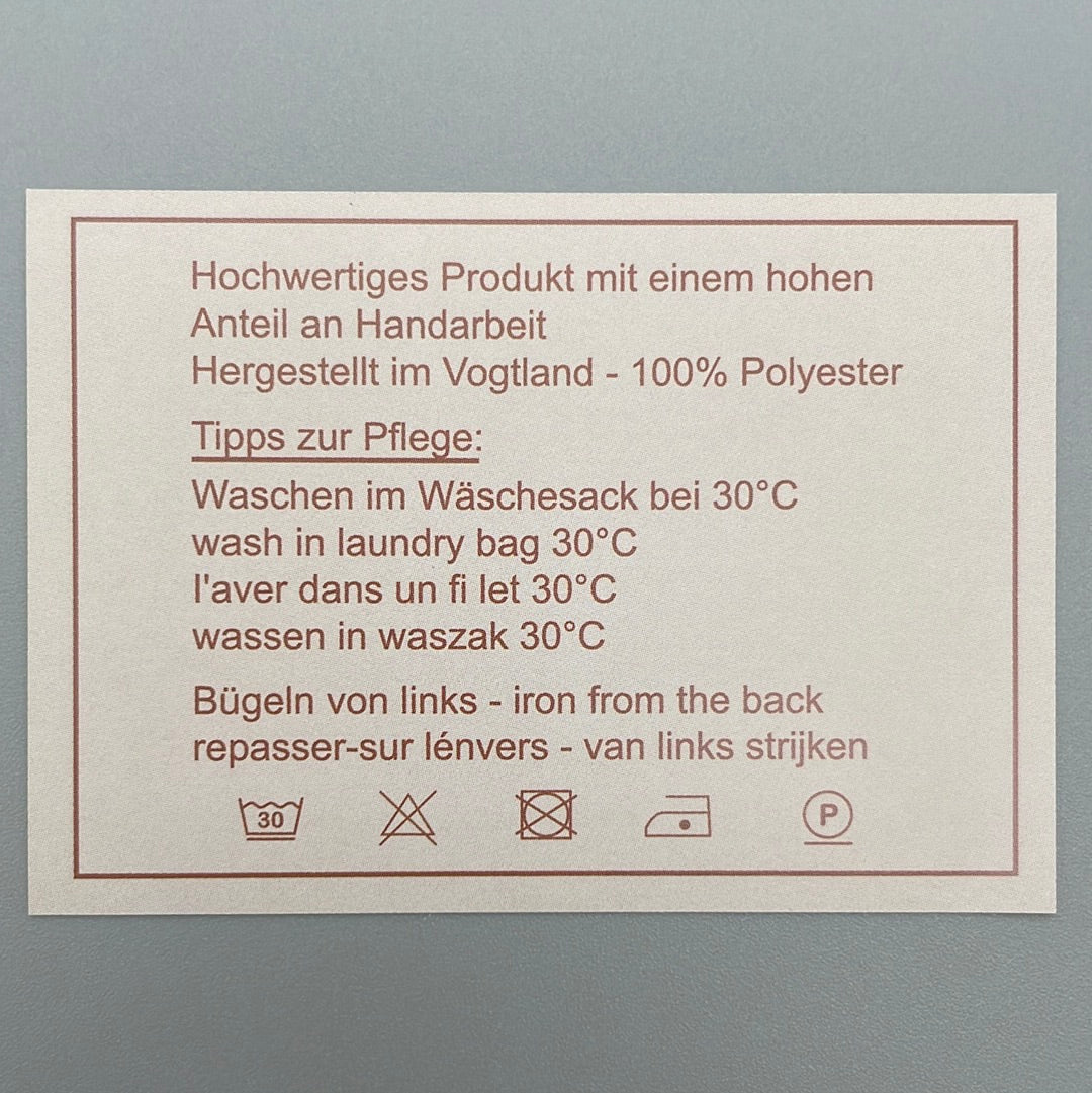 Fensterbild Hund mit pinkem Halsband | Fensterdeko von Wimpelberg