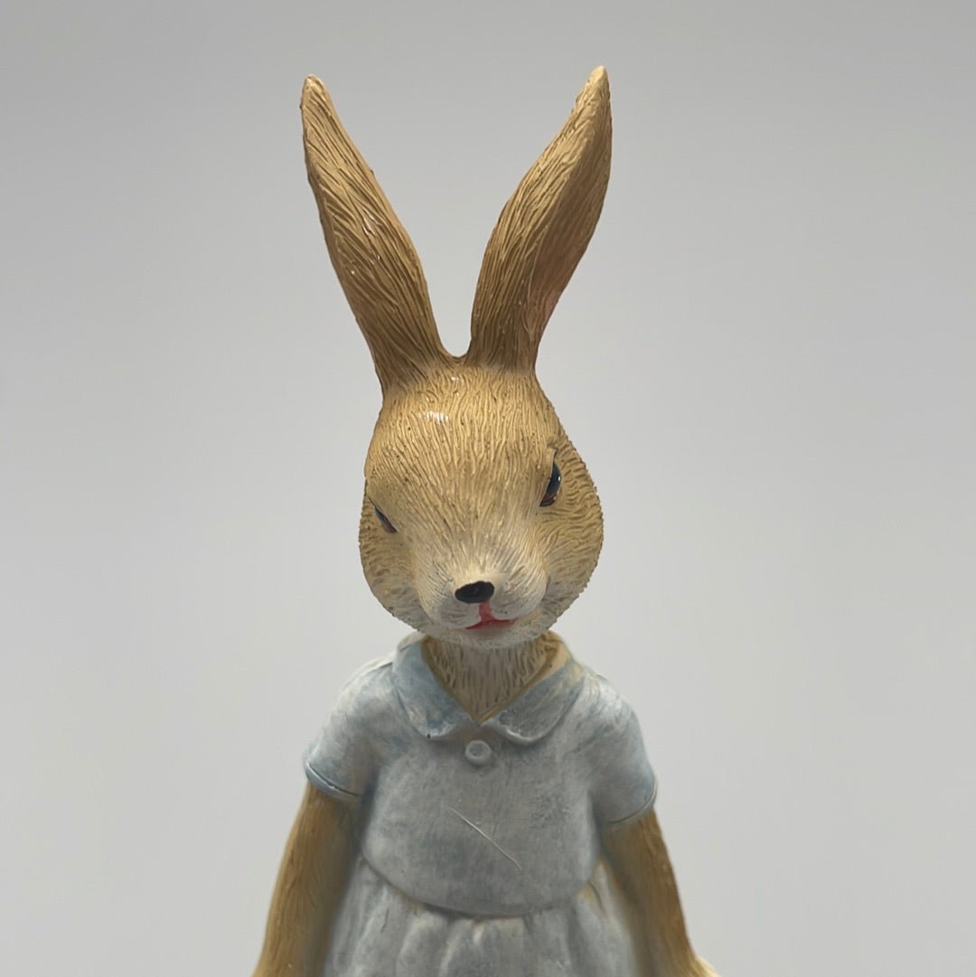 Deko Osterhasenfigur aus Kunststein | Deko für Ostern von Wimpelberg