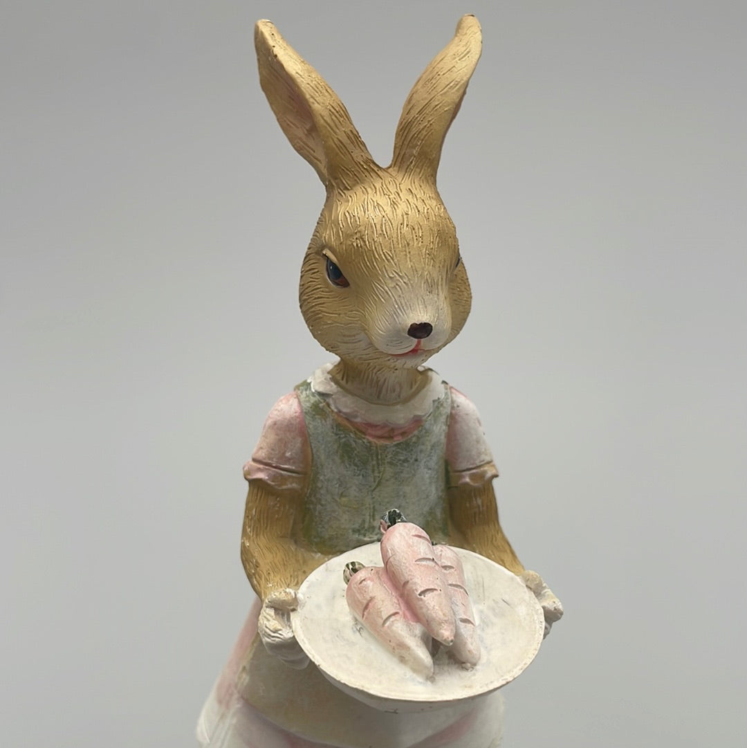 Deko Osterhasenfigur aus Kunststein | Deko für Ostern von Wimpelberg