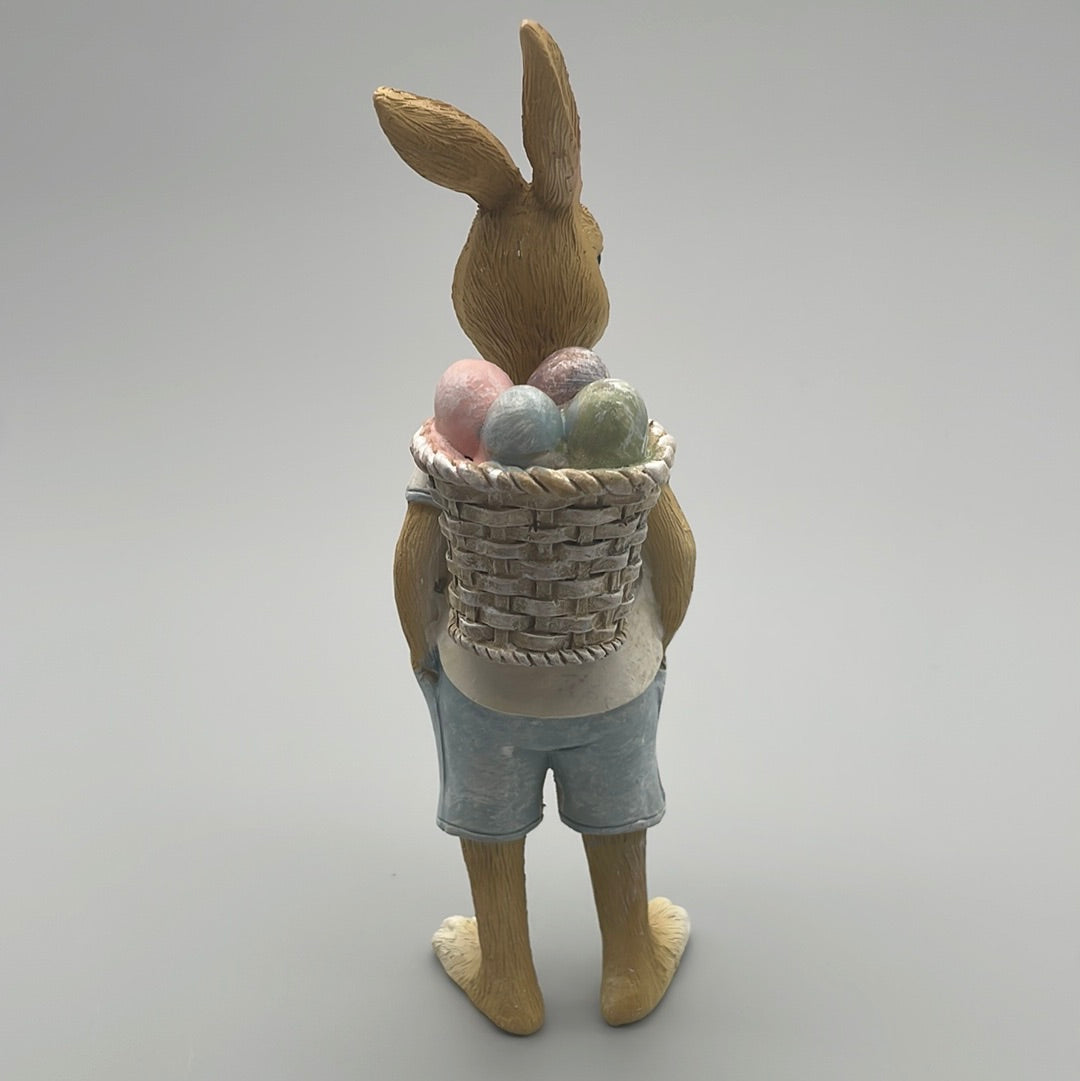 Deko Osterhasenfigur aus Kunststein | Deko für Ostern von Wimpelberg