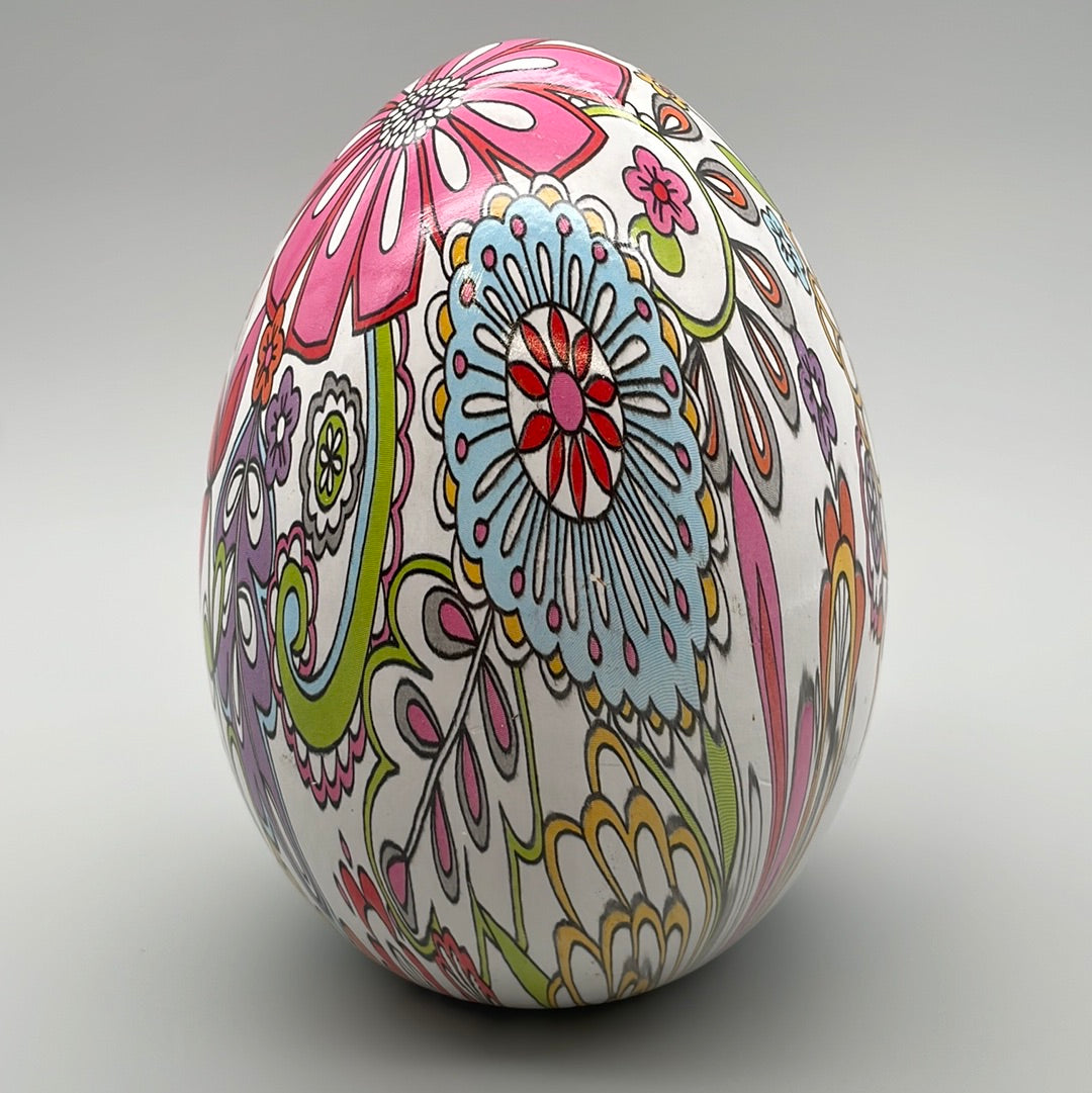 Deko Eier Ostern Springtime aus Kunststein | Osterdeko Ei von Wimpelberg