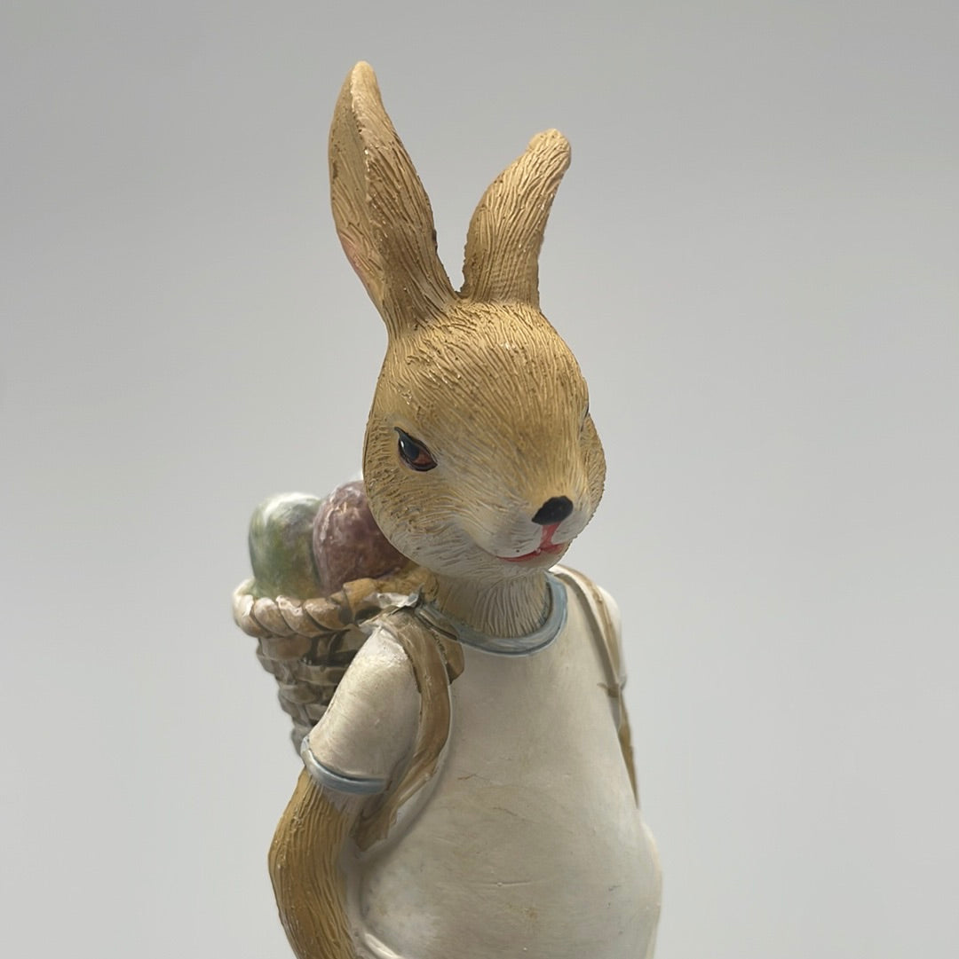 Deko Osterhasenfigur aus Kunststein | Deko für Ostern von Wimpelberg