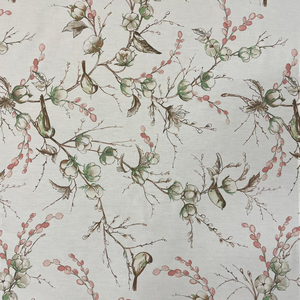 Decke "Baumwolle" 85x85cm | Tischecke Frühling/Sommer | Tischdeko von Wimpelberg