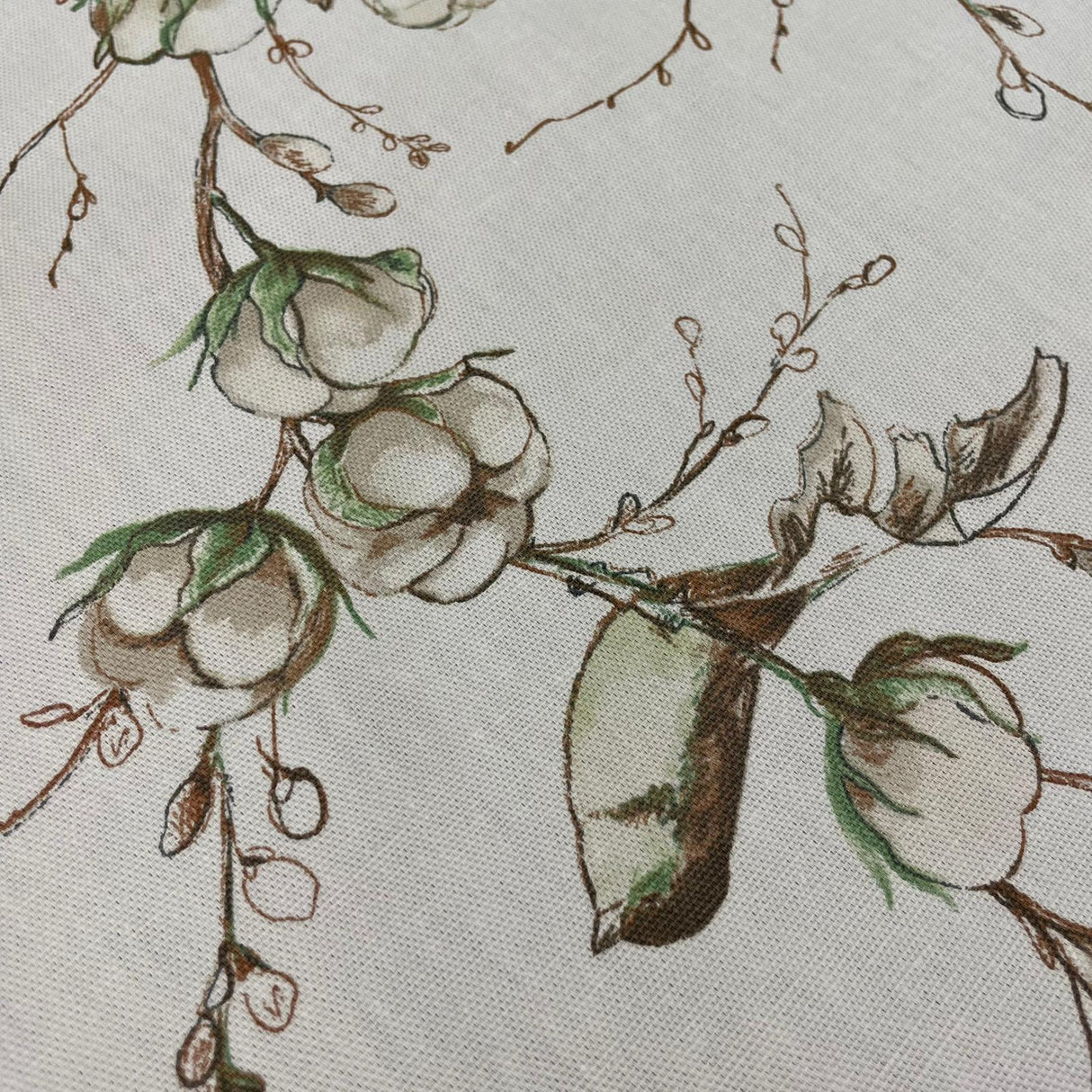 Decke "Baumwolle" 85x85cm | Tischecke Frühling/Sommer | Tischdeko von Wimpelberg