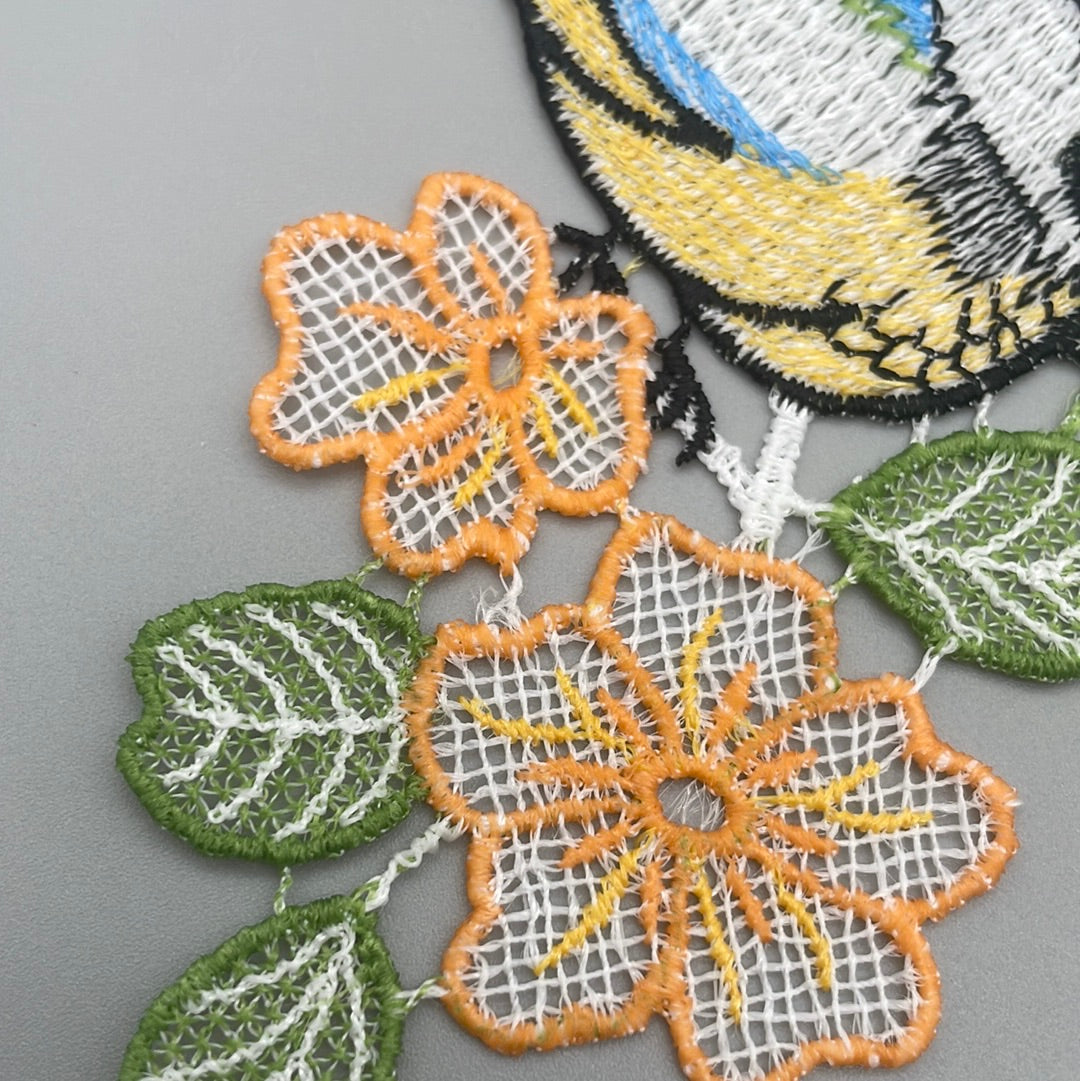 Fensterbild Vogel | Deko für den Frühling von Wimpelberg