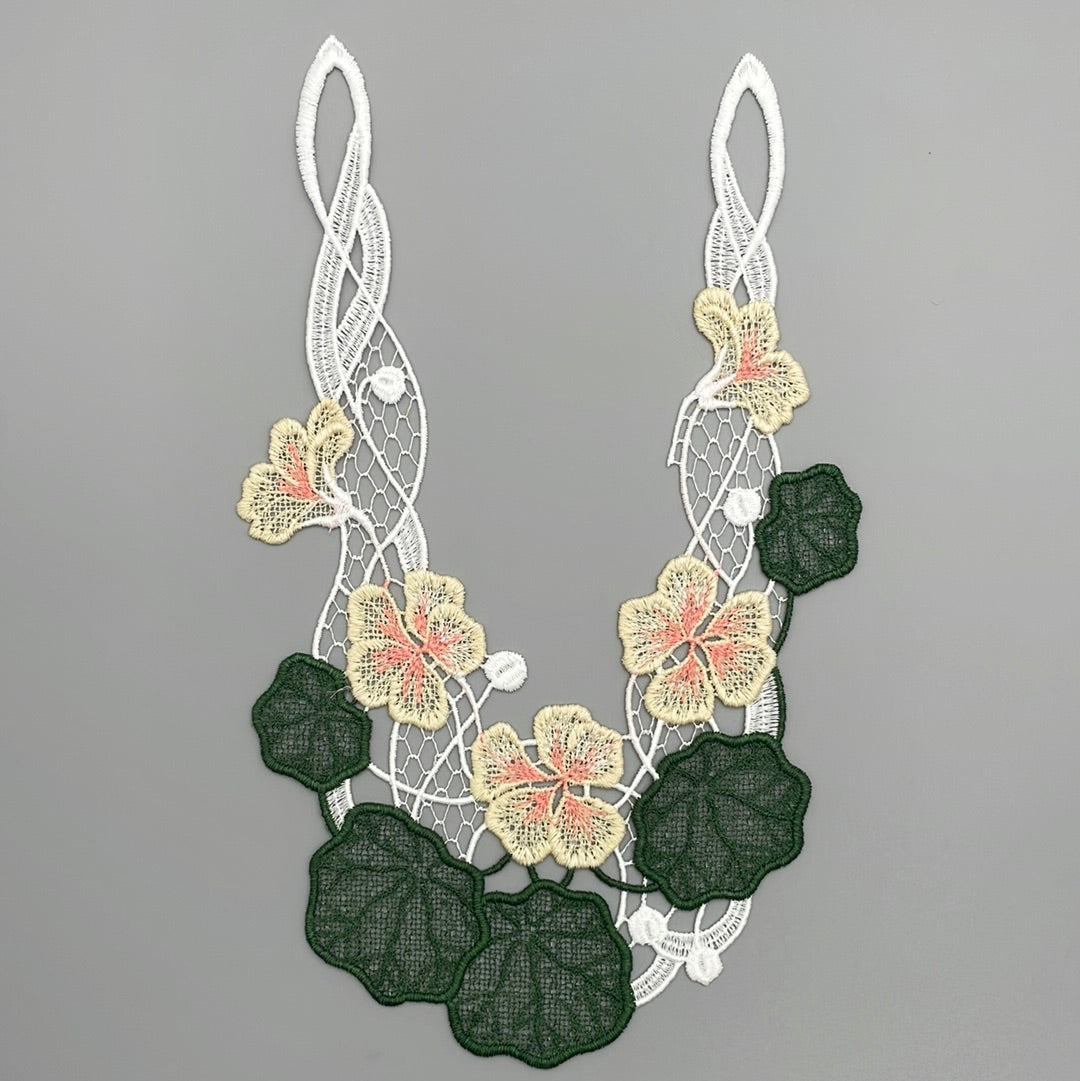 Fensterbild Kapuzienerkresse | Frühlingsdeko Gelbe Blüten von Wimpelberg