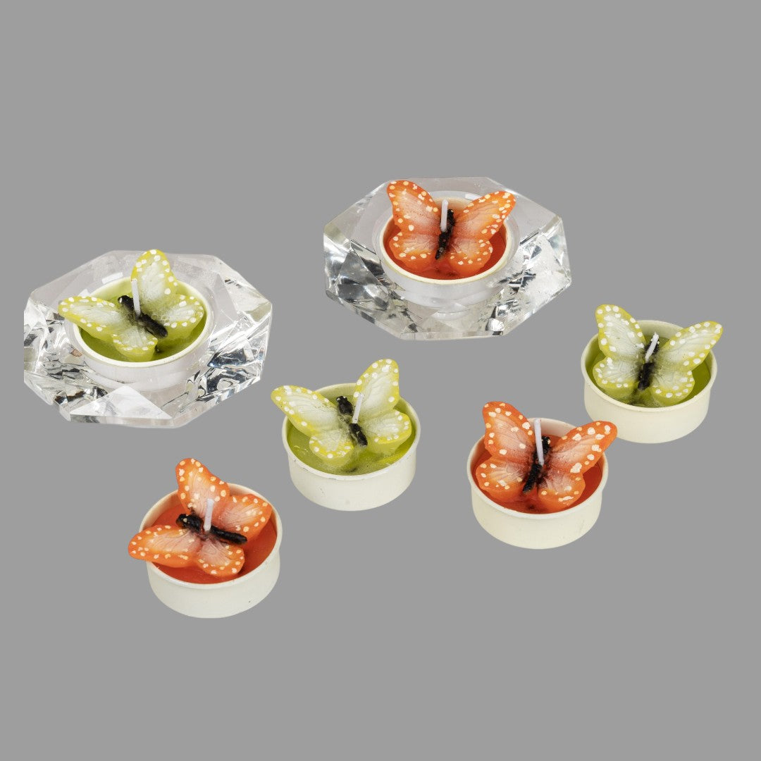 Formano Deko Teelicht - Schmetterling-Dekoration, Tischdeko