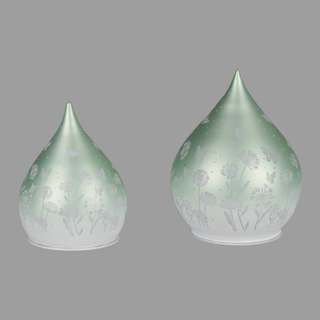 Formano Deko Tropfen mit LED - Pastell-Mint, Osterdeko