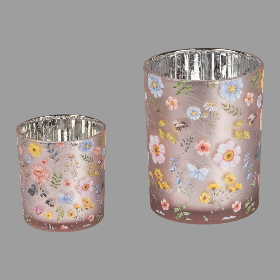 Formano Deko Windlicht - Streublumen, Tischdeko