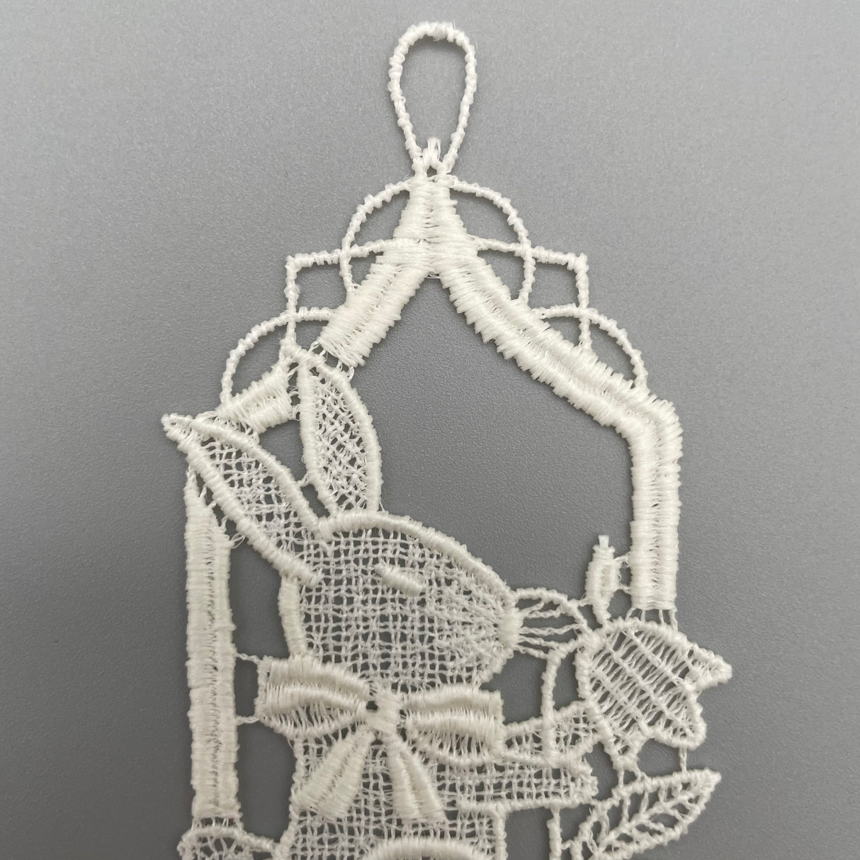 Plauener Spitze Fensterbild Ostern Osterhase von Wimpelberg