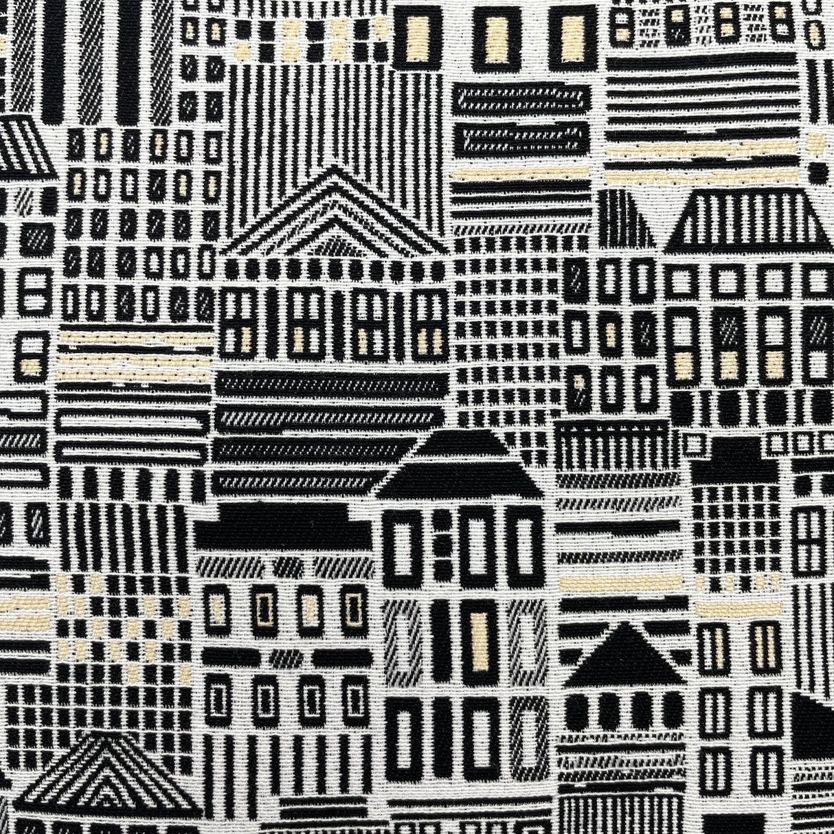 Kissenhülle Gobelin "Downtown" 40x40cm, 50x50cm | Kissenbezug von Wimpelberg