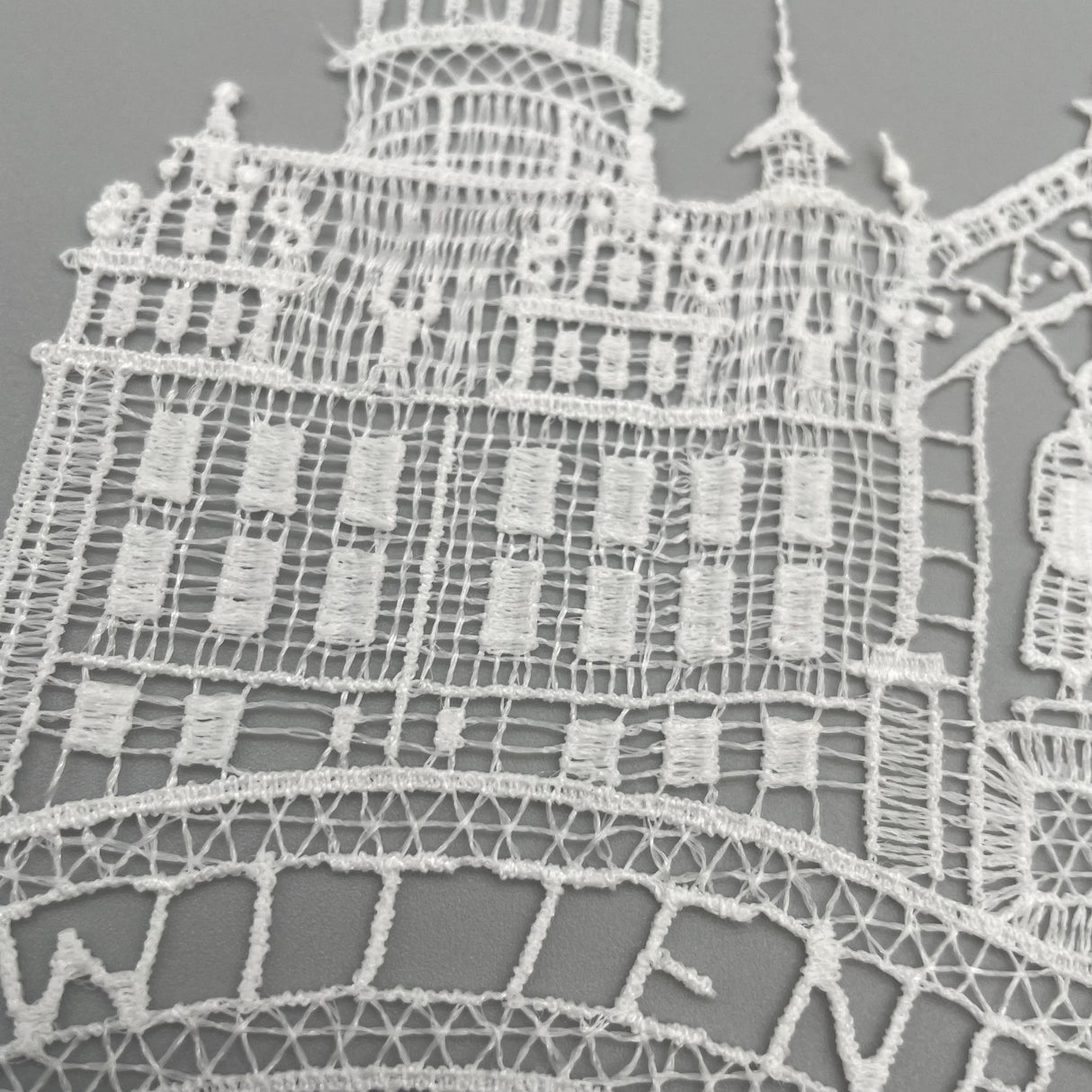 Fensterbild zum aufhängen Wittenberg Schlosskirche von Wimpelberg