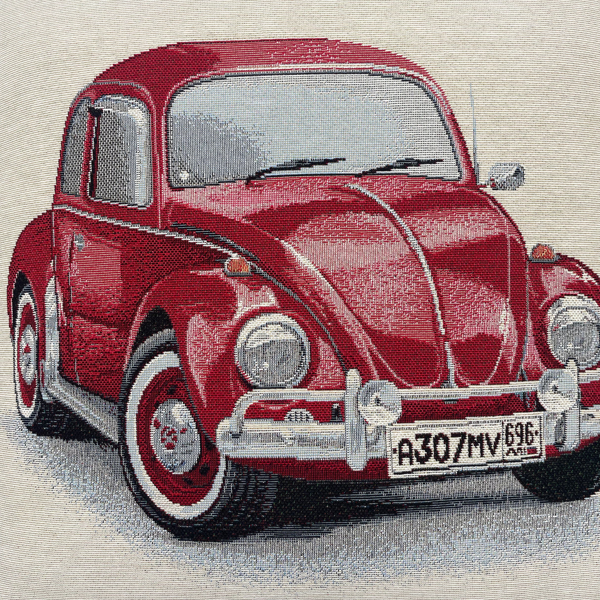 Kissenbezug Auto/Käfer - 45x45cm von Wimpelberg