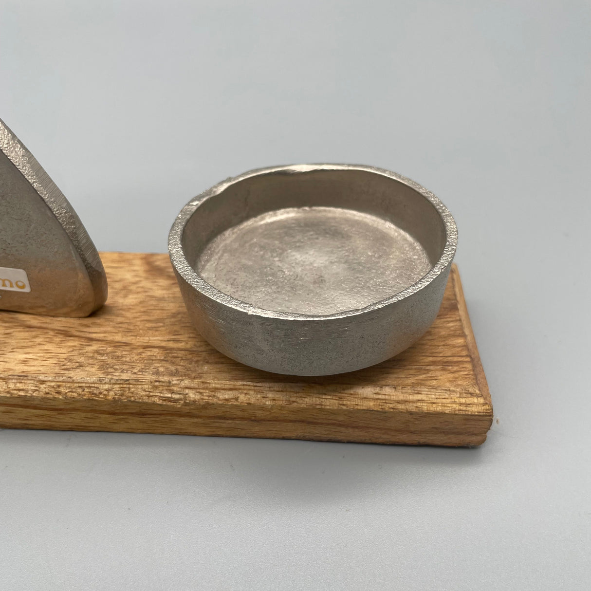 Teelichtleuchter aus Mango Holz von Wimpelberg