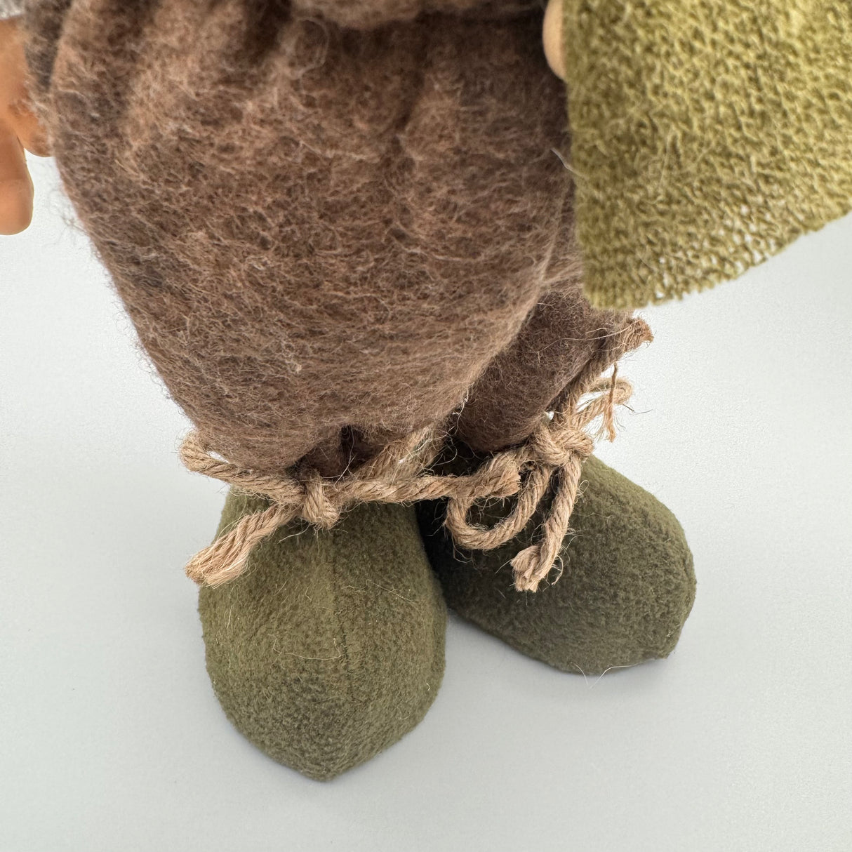 Deko Weihnachten - Wichtel Frau und Wichtel Mann Deko Grün von Wimpelberg