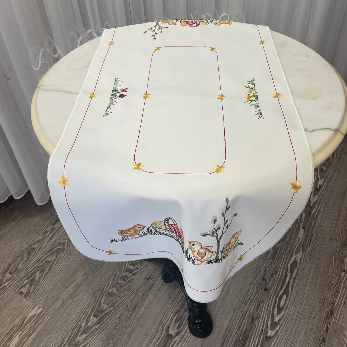 Osterläufer 40x85cm Küken | Frühlingsdeko von Wimpelberg