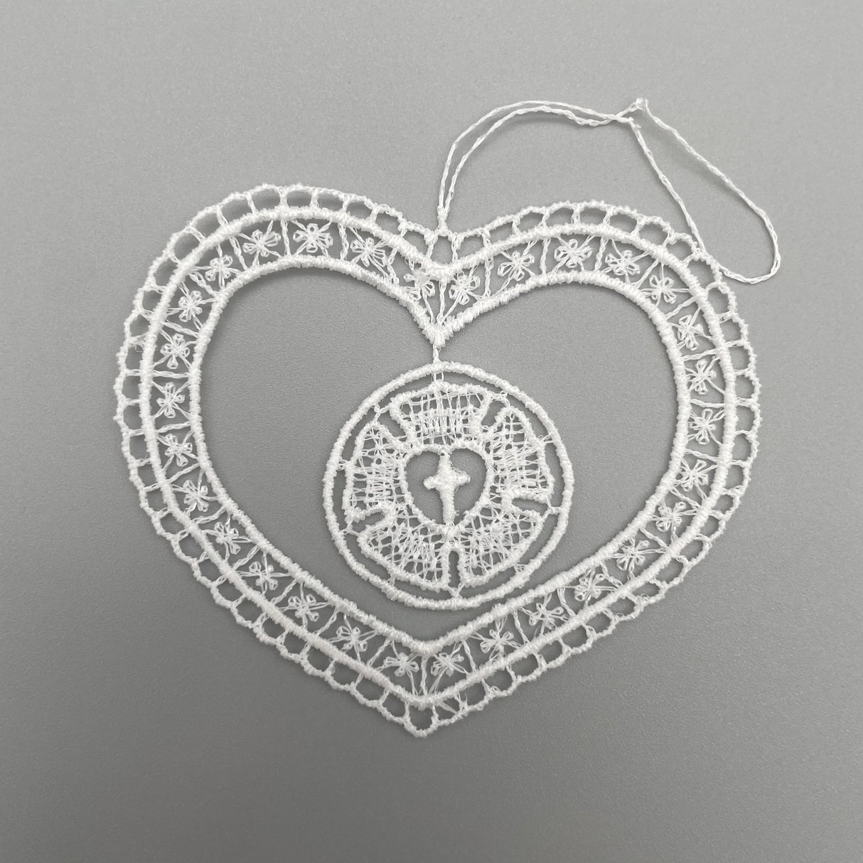 Fensterbild zum anhängen Lutherrose von Wimpelberg