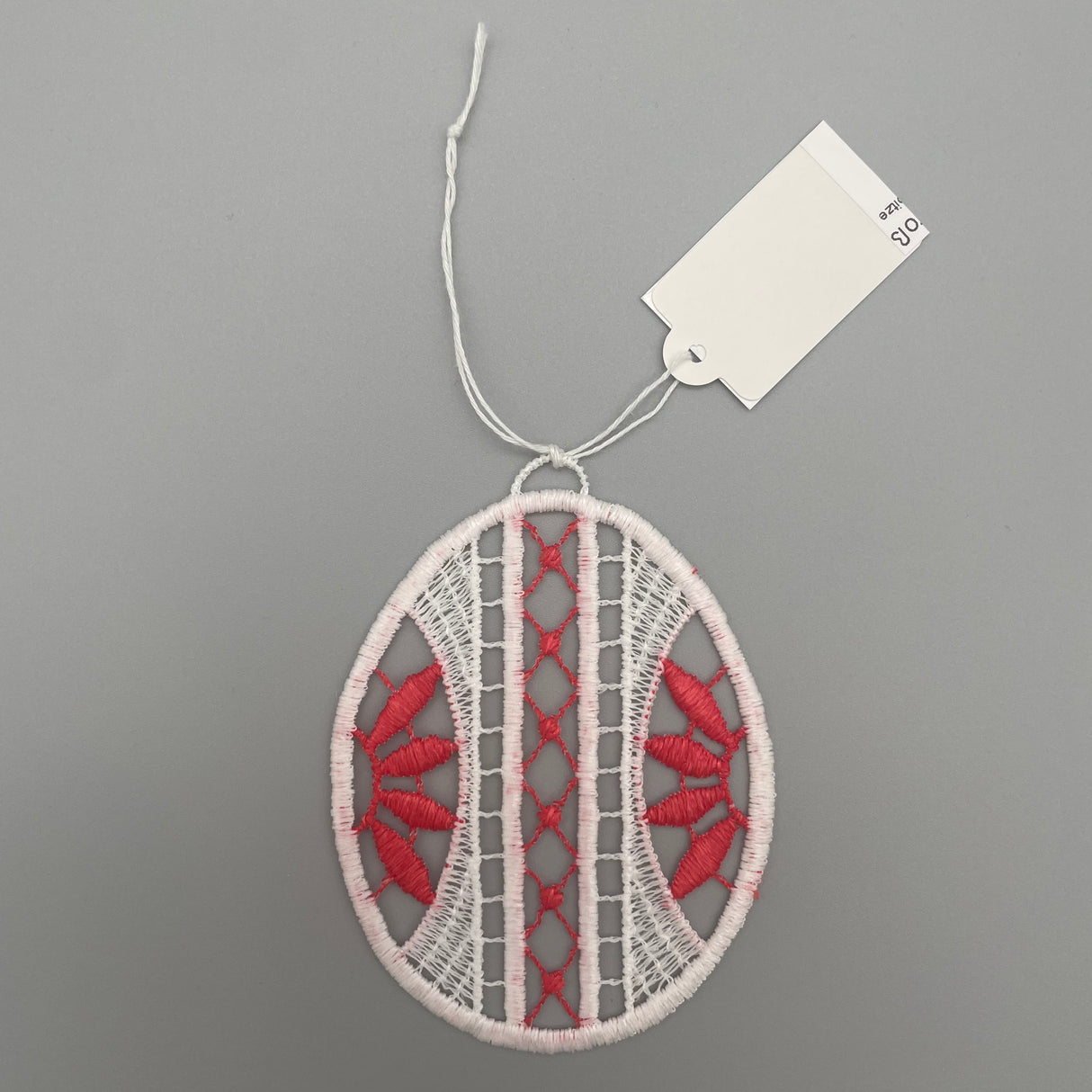 Plauener Spitze Fensterbild Ostern Osterei von Wimpelberg