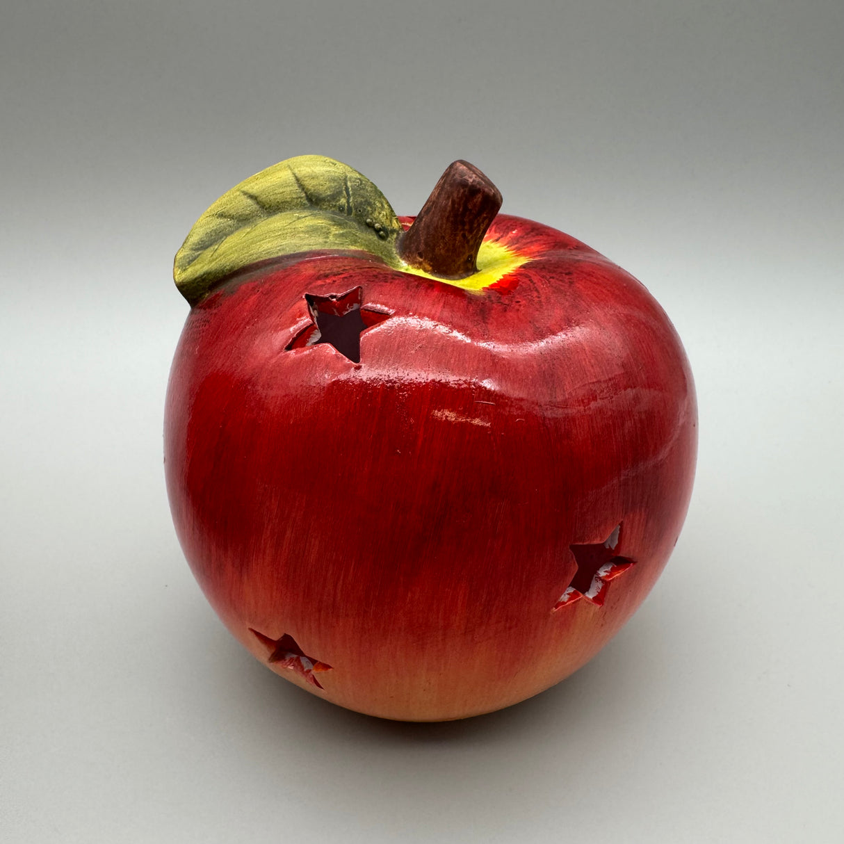 Deko Windlicht "Weihnachtsapfel" – In drei Größen | Winter Deko Mittel von Wimpelberg