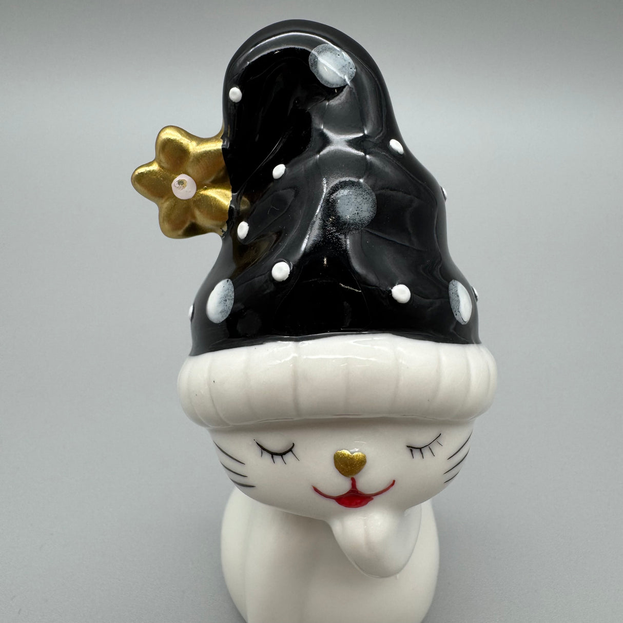 Deko Winterkatze Porzellan Formano | Weihnachten Deko von Wimpelberg