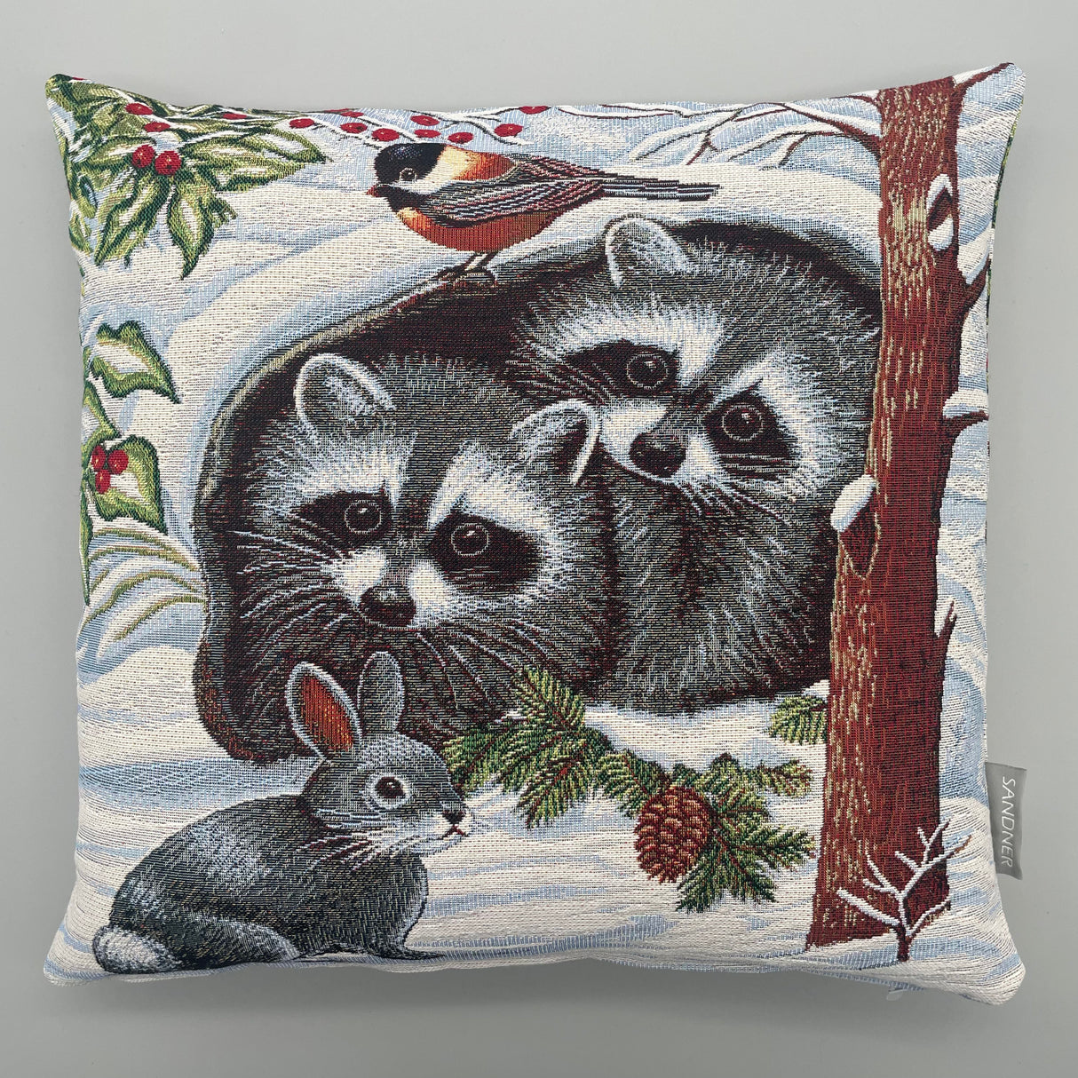 Kissenhülle - Waschbären von Wimpelberg