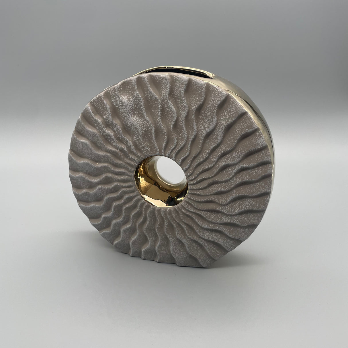 Keramik Vase rund von Wimpelberg