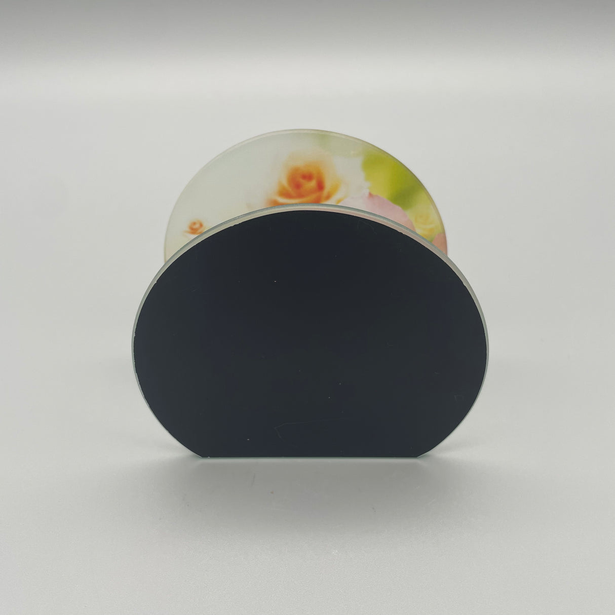 Windlicht Glas "Rosendekor" von Wimpelberg