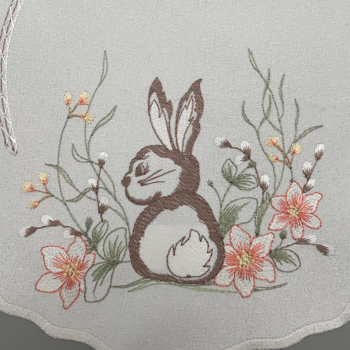 Osterdecke 28cm rund | Osterdeko von Wimpelberg