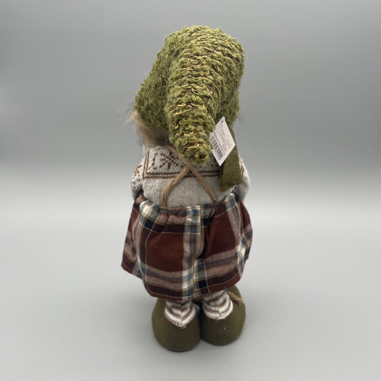 Deko Weihnachten - Wichtel Frau und Wichtel Mann Deko Grün von Wimpelberg