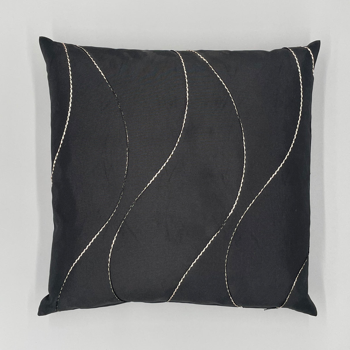 Kissenhülle "Trinidad" - 40x40cm schwarz von Wimpelberg