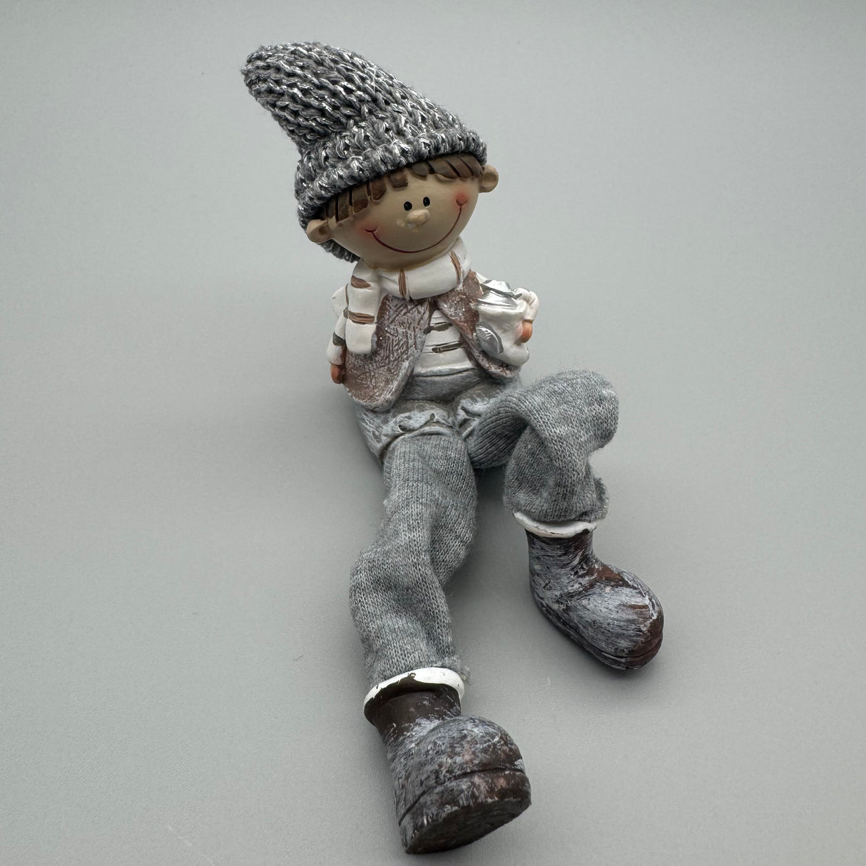 Kantenhocker "Winterkind" – Winterliche Dekofigur 20 cm Formano Deko von Wimpelberg