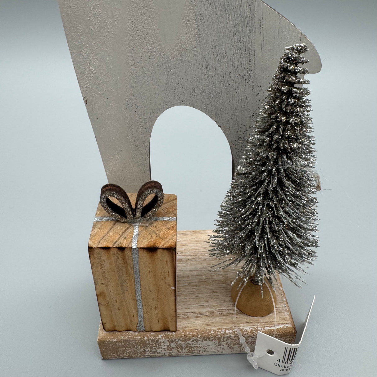 Deko-Hirsch aus Holz 30 cm – Natürliche Winterdekoration | Winterdeko von Wimpelberg