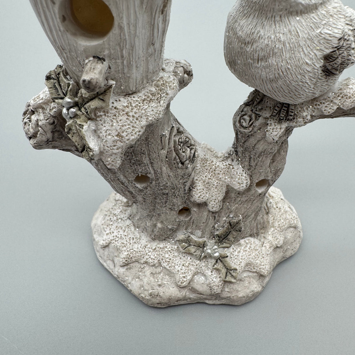 Vogelhaus mit Vogel 15 cm Formano Dekoobjekt Winter | Winterdeko von Wimpelberg